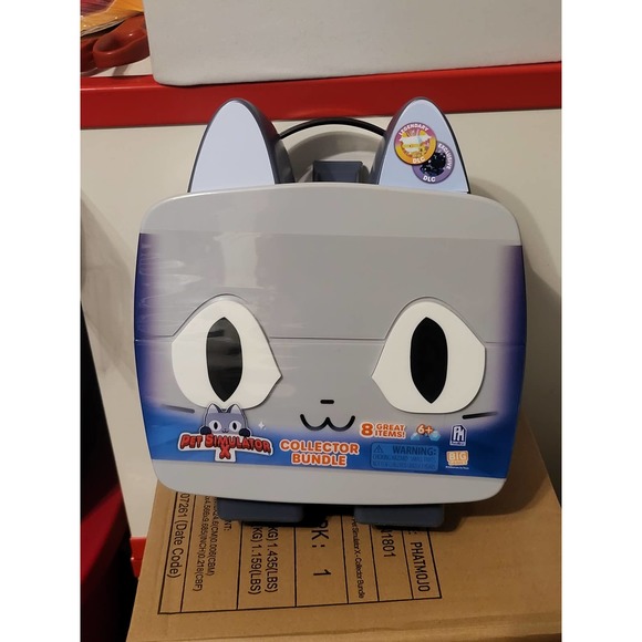 Roblox Pet Simulator X Collector Pack bundle w/DLC codes BRAND NEW in hand Gray - Picture 3 of 5